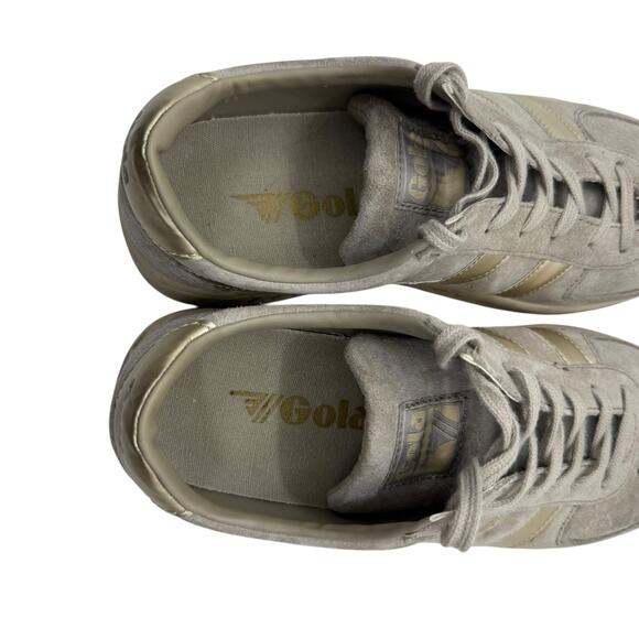 Gola Grandslam Pearl Suede Sneakers - Picture 7 of 8